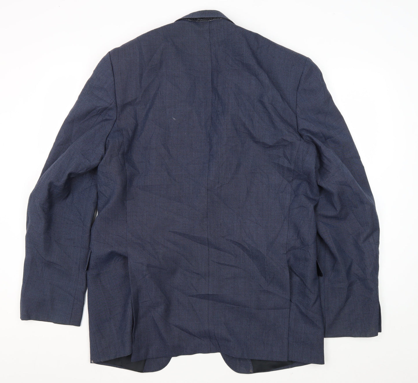Mens UK Size 44 Varteks Regular Blue Suit Jacket