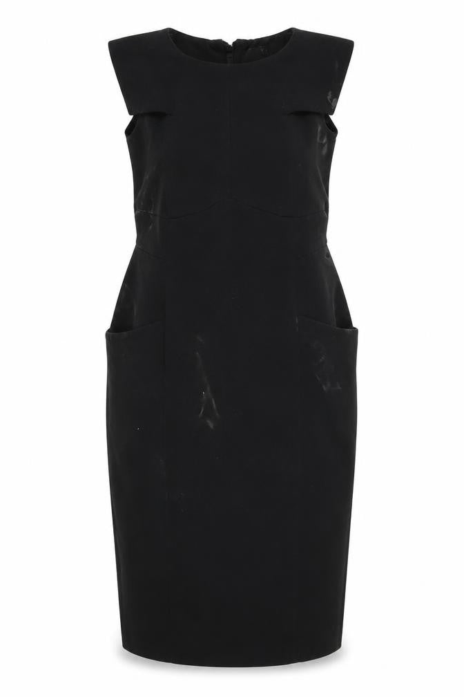 ASOS Tall Women's Black Midi Sheath Dress 16