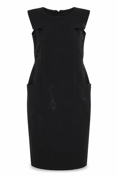 ASOS Tall Women's Black Midi Sheath Dress 16
