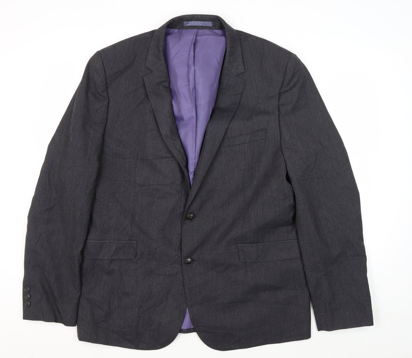 Mens UK Size 44 Marks and Spencer Regular Grey Suit Jacket