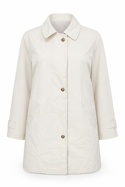 Womens UK Size 14 Berketex Beige Trench Coat