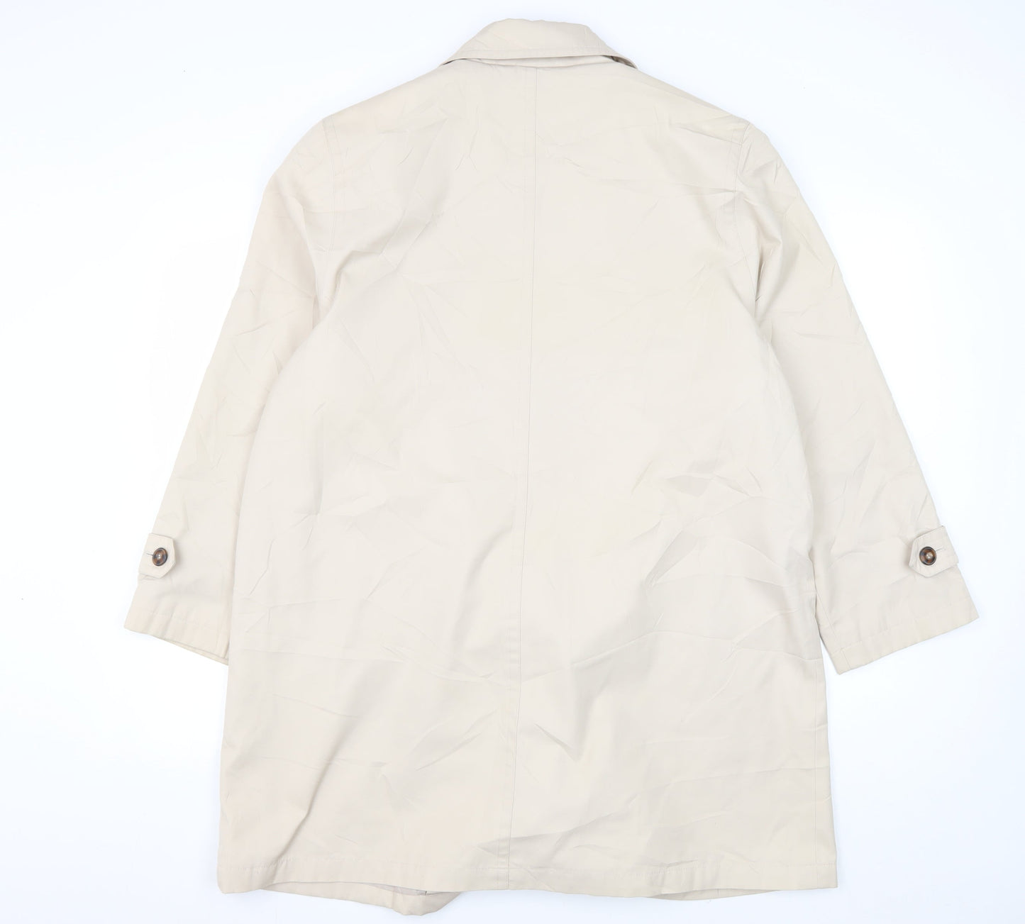 Womens UK Size 14 Berketex Beige Trench Coat