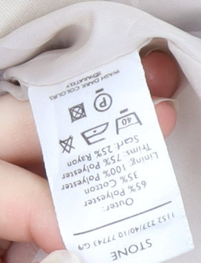 Womens UK Size 14 Berketex Beige Trench Coat