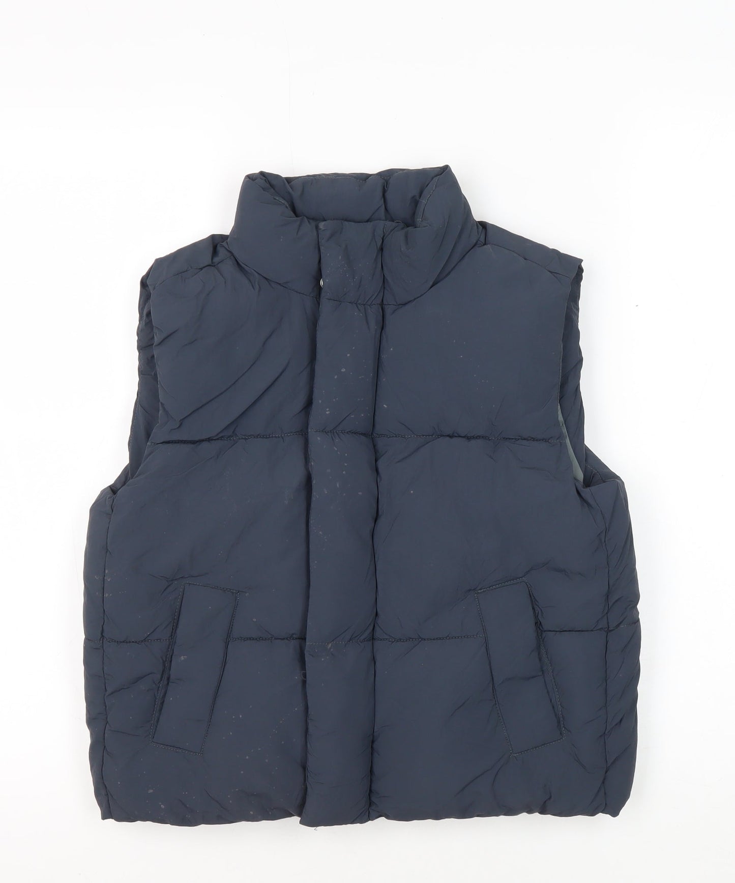 Zara Girls Blue Puffer Jacket 8-9 Years
