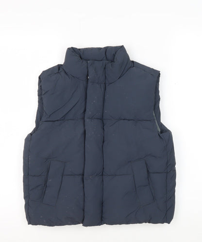 Zara Girls Blue Puffer Jacket 8-9 Years