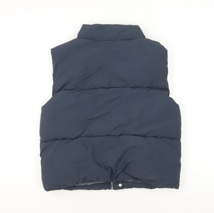 Zara Girls Blue Puffer Jacket 8-9 Years