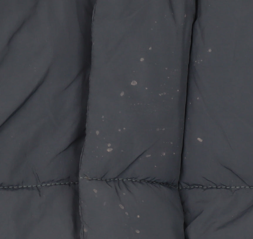 Zara Girls Blue Puffer Jacket 8-9 Years