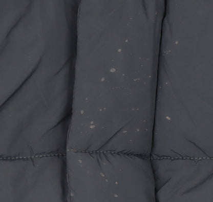 Zara Girls Blue Puffer Jacket 8-9 Years