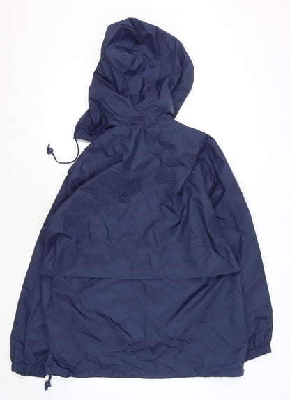 Mens UK Size S Damart Blue Rain Coat