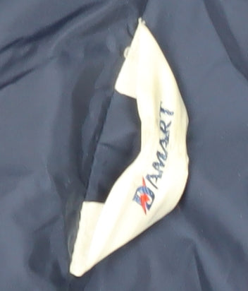 Mens UK Size S Damart Blue Rain Coat