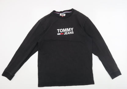 Tommy Jeans Men's Black M Pullover Jumper