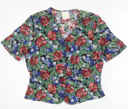 Womens UK Size 14 Littlewoods Multicoloured  Blouse