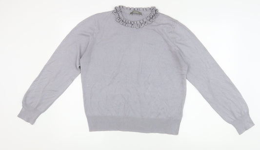 Womens UK Size L Oasis Grey Pullover Jumper