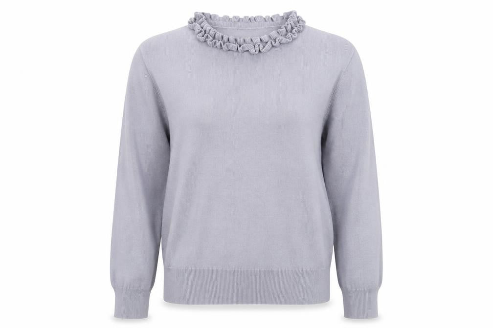 Womens UK Size L Oasis Grey Pullover Jumper