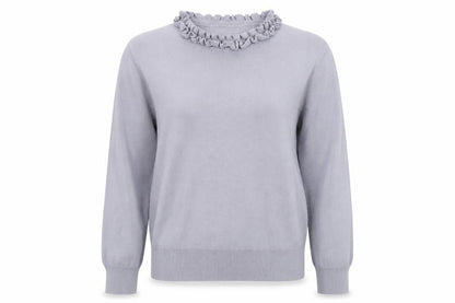 Womens UK Size L Oasis Grey Pullover Jumper