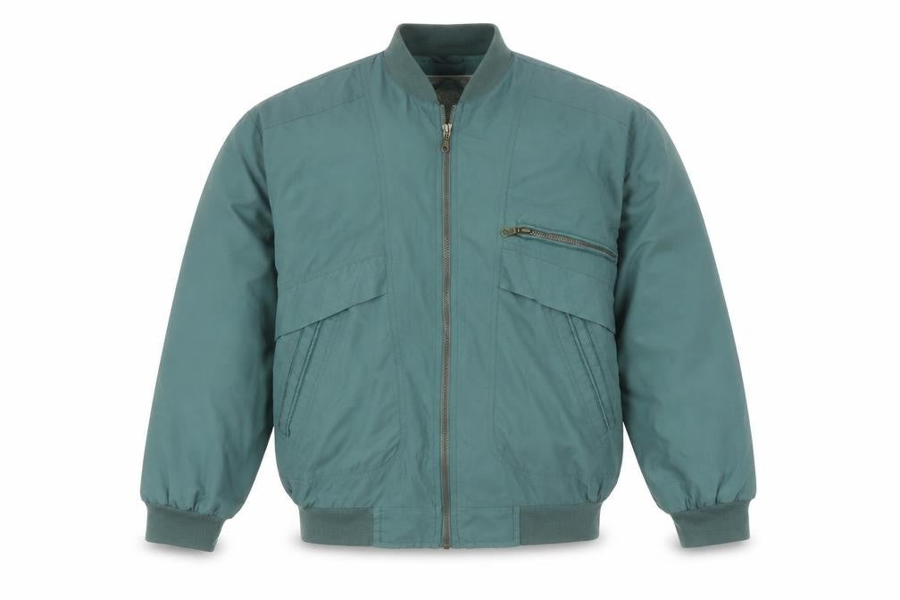 Mens UK Size S C&A Green Bomber Jacket