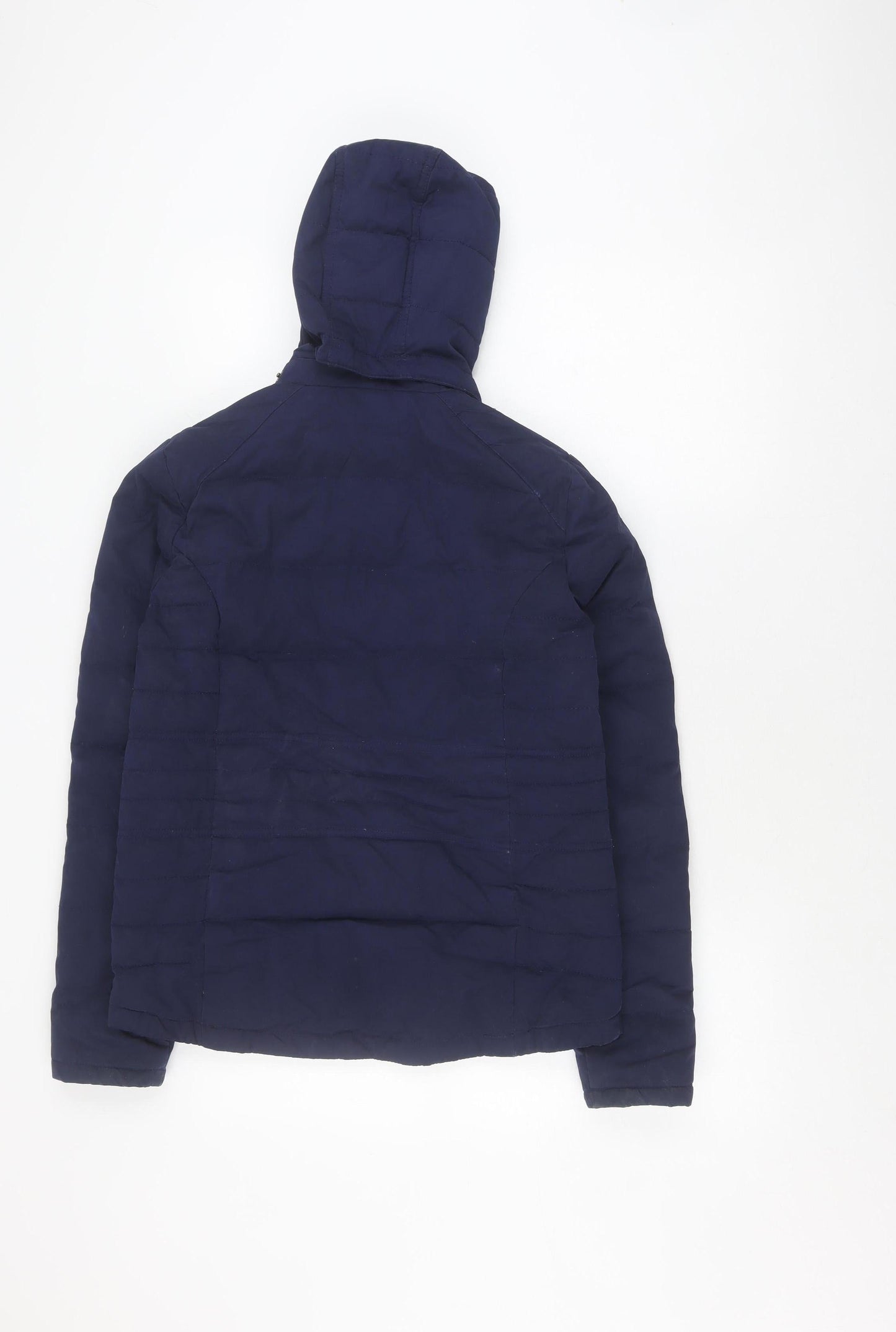 Womens UK Size 10 FatFace Blue Puffer Jacket