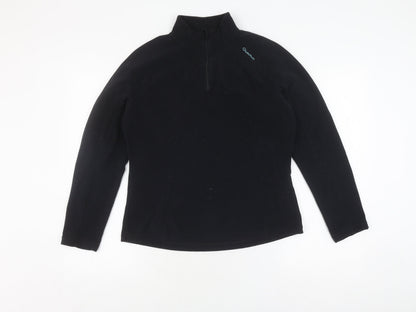 Oxylane Unisex Black Fleece Sweatshirt L
