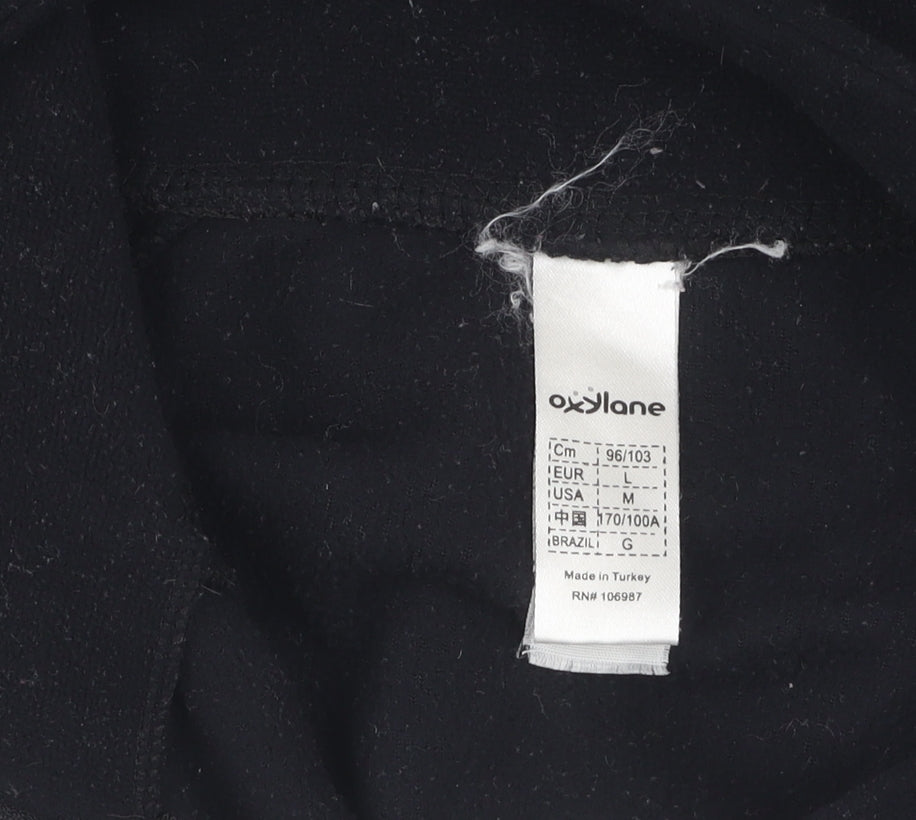 Oxylane Unisex Black Fleece Sweatshirt L
