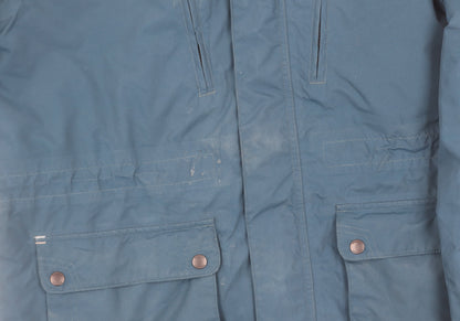 Mens UK Size M Regatta Blue Parka Coat