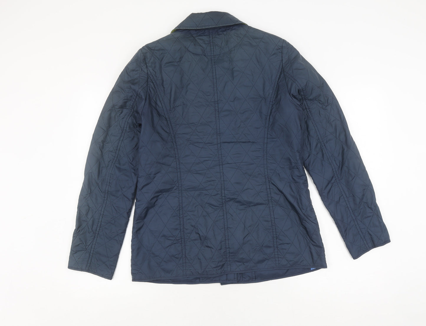 Womens UK Size 8 Fuchs Schmitt Blue Quilted Coat