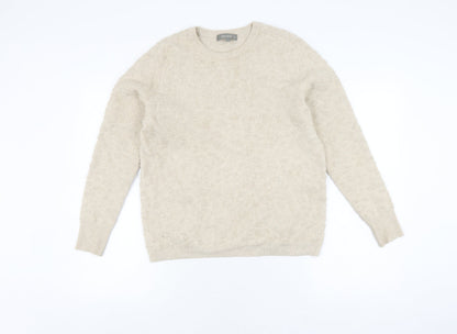 Womens UK Size M Oasis Beige Pullover Jumper