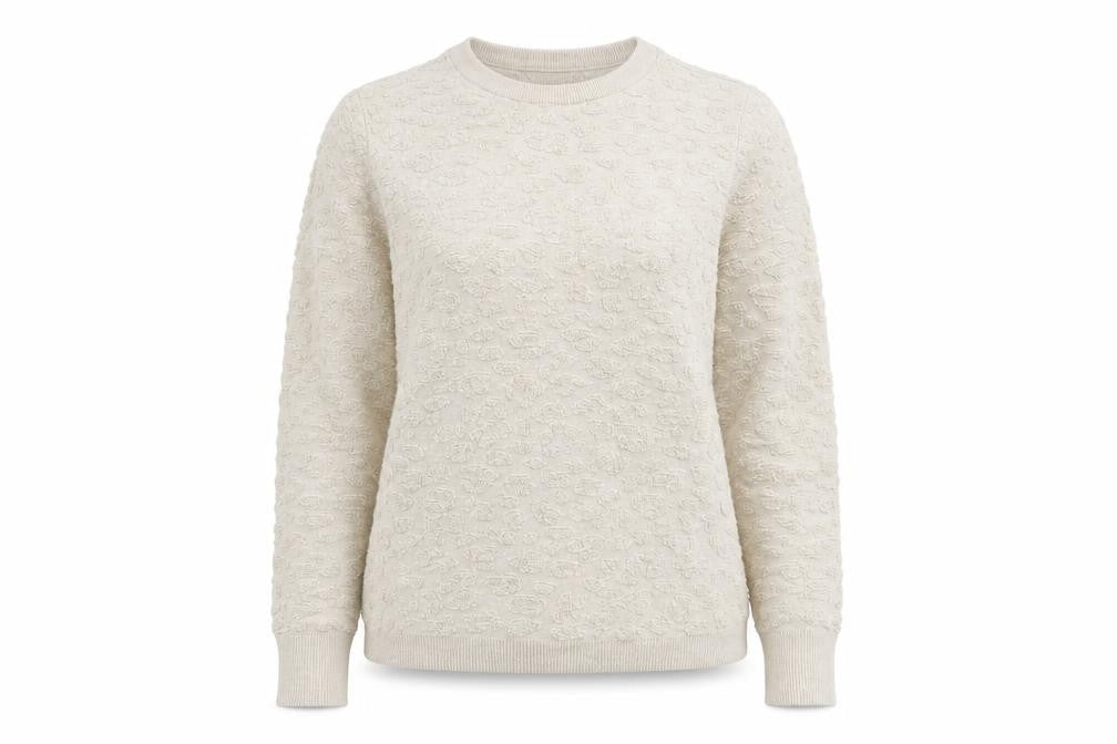 Womens UK Size M Oasis Beige Pullover Jumper