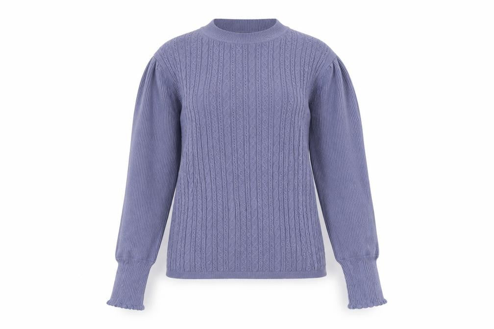 Womens UK Size 12 Marks and Spencer Blue Pullover Jumper