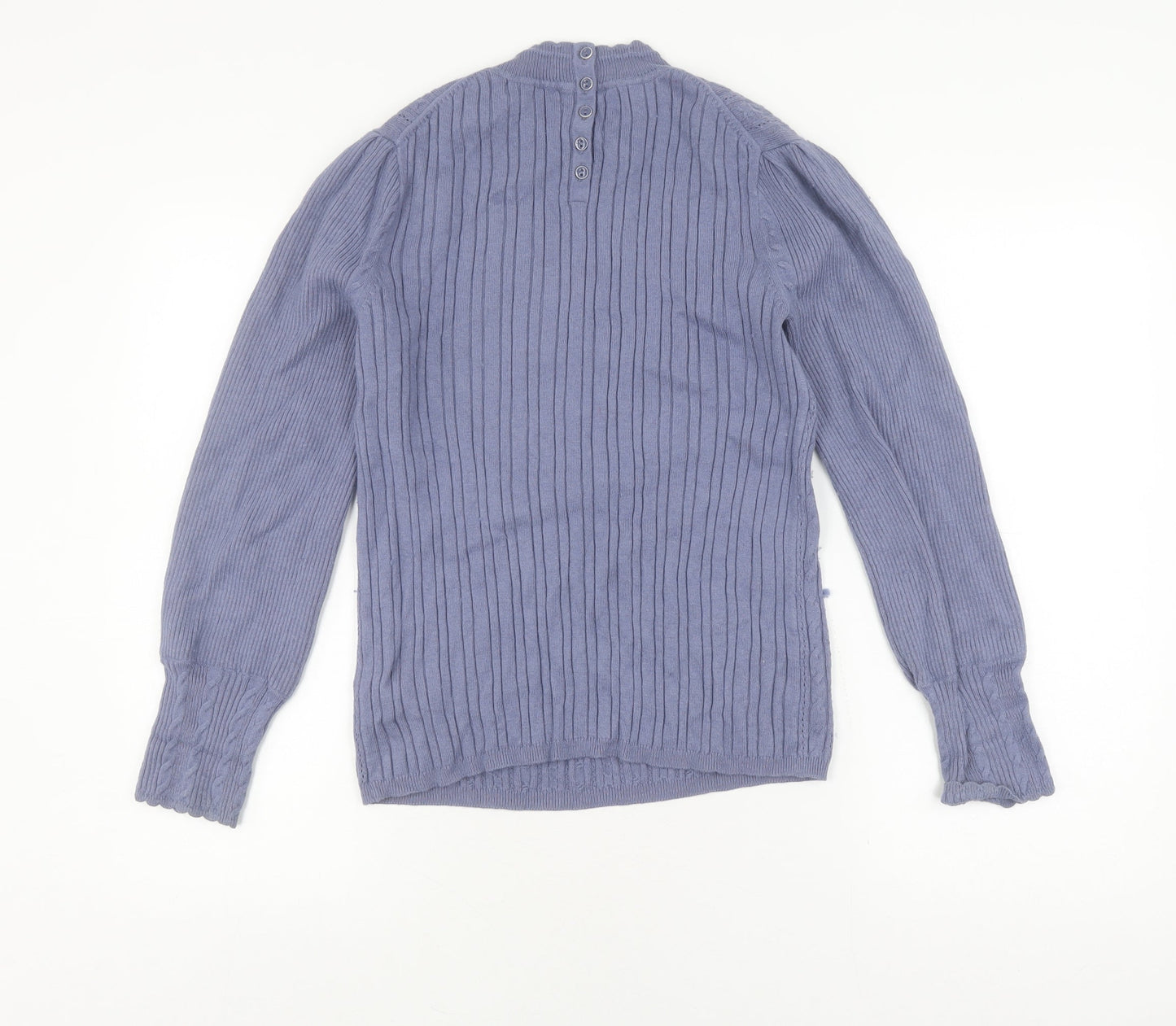 Womens UK Size 12 Marks and Spencer Blue Pullover Jumper