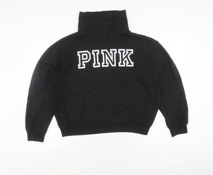Victoria's Secret Pink Women's Black XS Sweatshirt