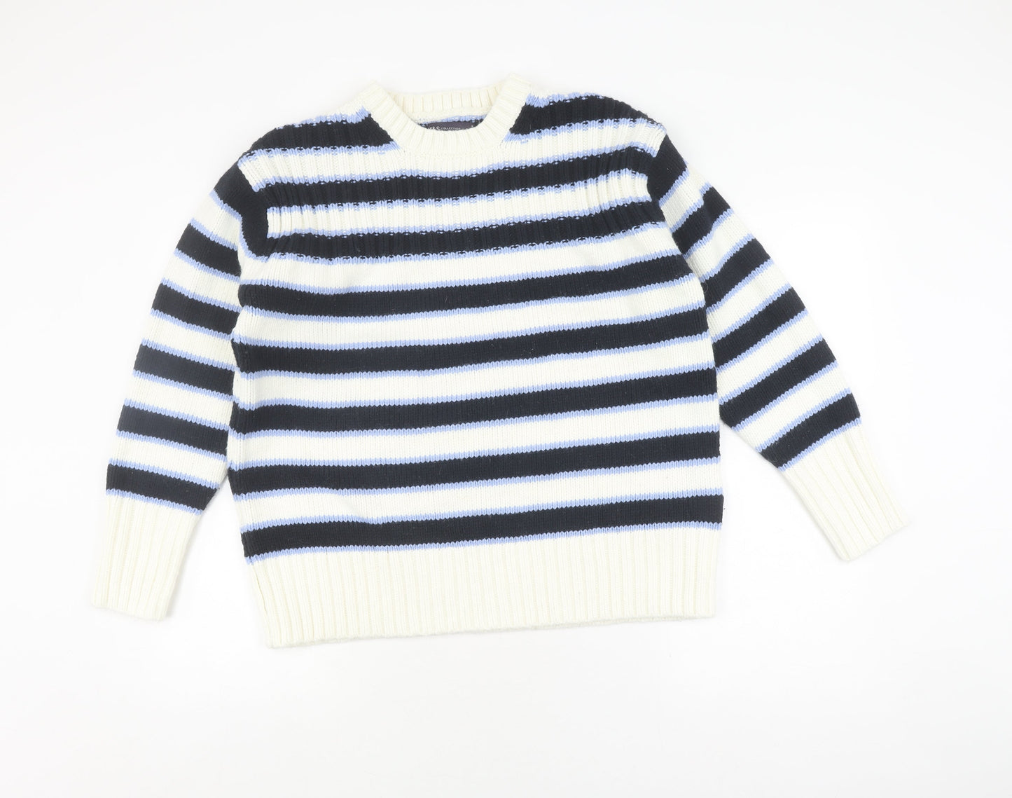 Womens UK Size M Marks and Spencer Multicoloured Pullover Jumper