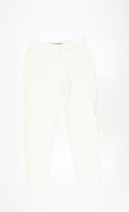 Womens UK Size 8 ASOS   White Trousers