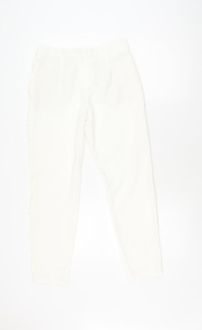 Womens UK Size 8 ASOS   White Trousers