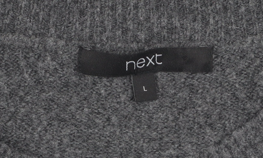 Womens UK Size L NEXT Grey Pullover Jumper