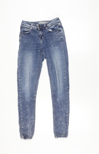 New Look Women's Blue Skinny Jeans Size 8