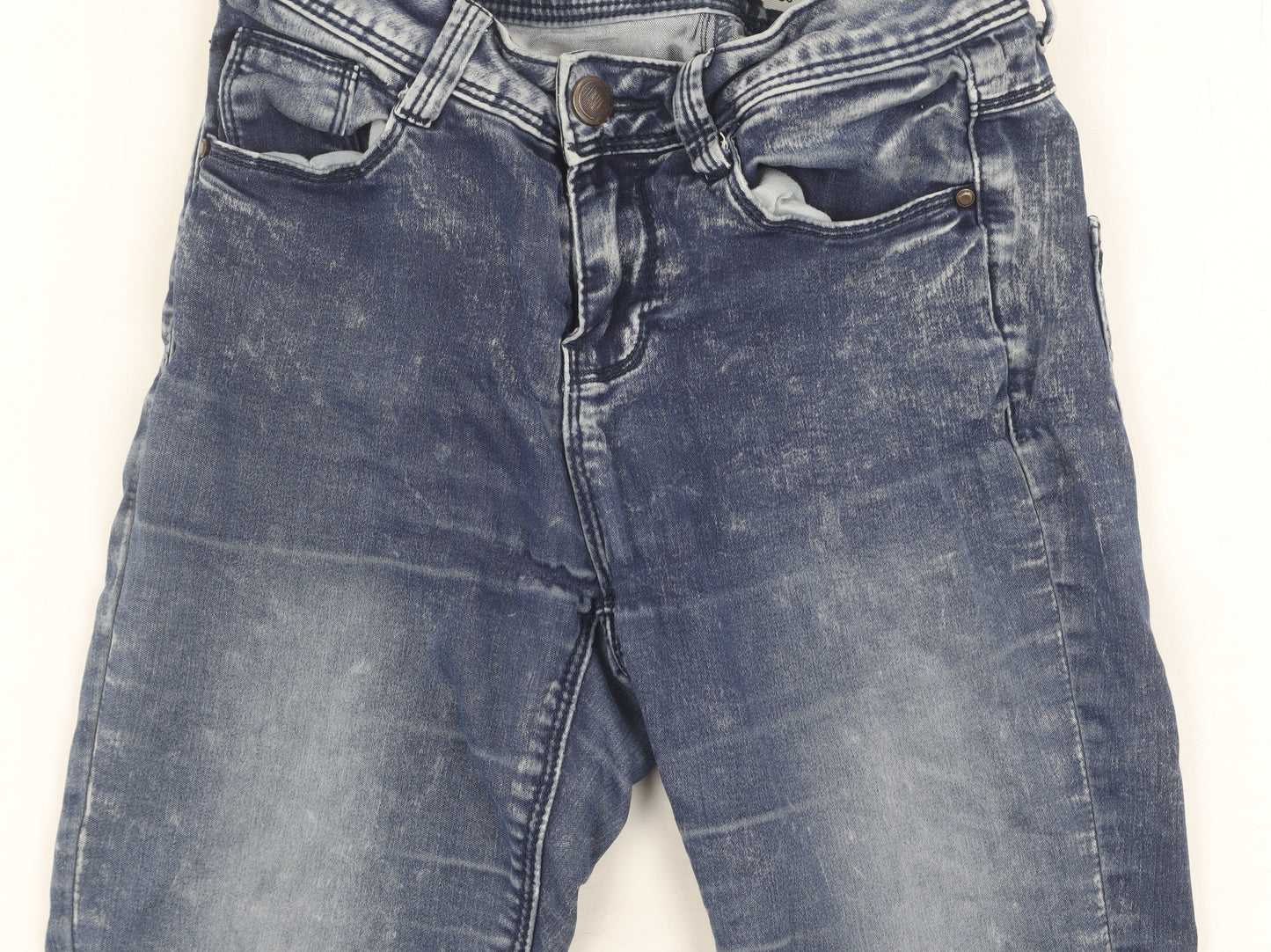 New Look Women's Blue Skinny Jeans Size 8