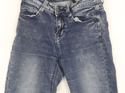 New Look Women's Blue Skinny Jeans Size 8