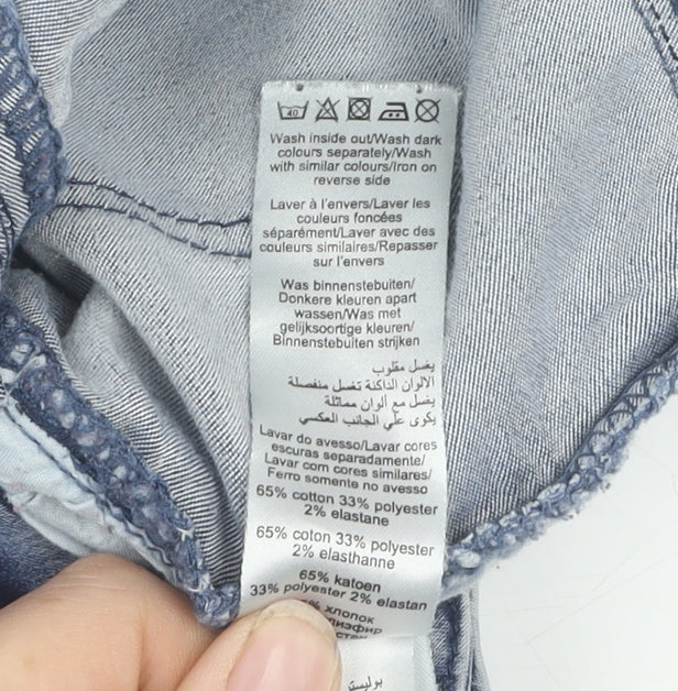 New Look Women's Blue Skinny Jeans Size 8