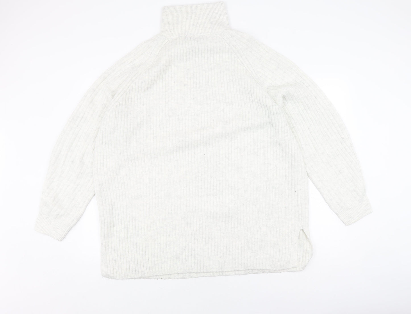 Marks and Spencer Men's Grey XL Roll Neck Jumper