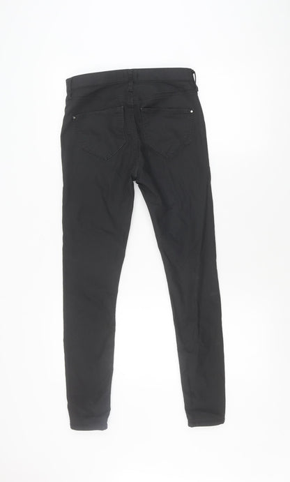River Island Women's Black Skinny Trousers Size 10