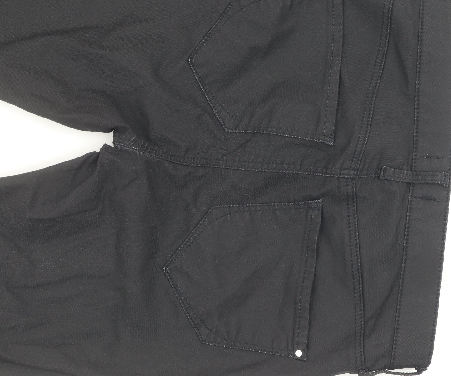 River Island Women's Black Skinny Trousers Size 10