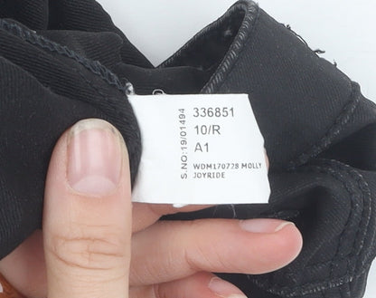 River Island Women's Black Skinny Trousers Size 10