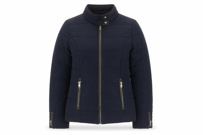 Womens UK Size 8 Dorothy Perkins Black Puffer Jacket
