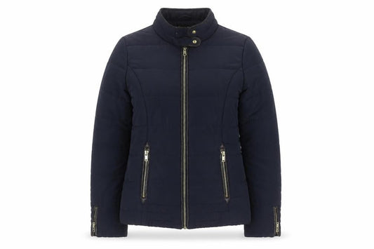 Womens UK Size 8 Dorothy Perkins Black Puffer Jacket