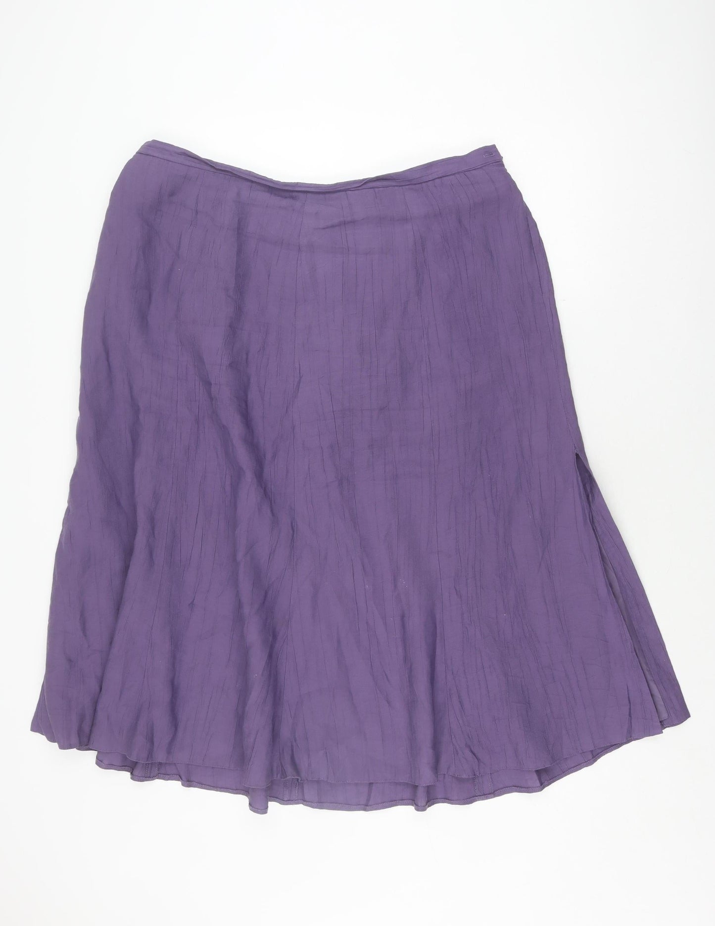 Jacques Vert Women's Purple A-Line Skirt Size 22