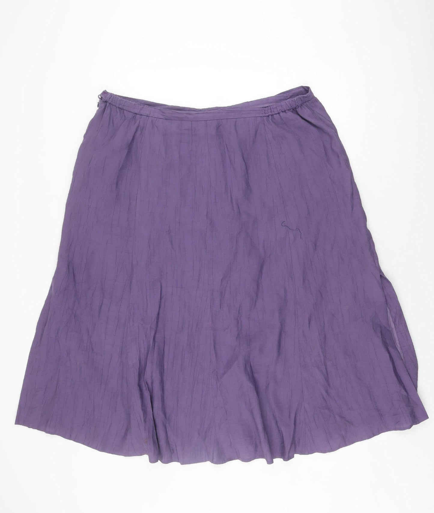 Jacques Vert Women's Purple A-Line Skirt Size 22