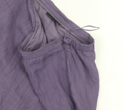 Jacques Vert Women's Purple A-Line Skirt Size 22