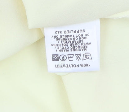 Womens UK Size 16 Bon Marché Yellow  Blouse
