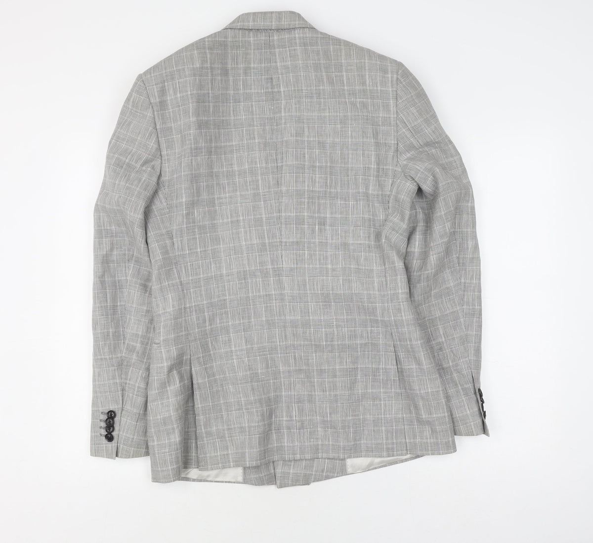 Mens UK Size 36 Topman Regular Grey Suit Jacket