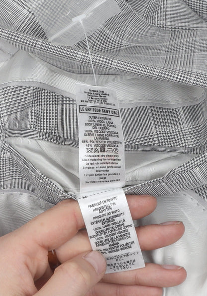 Mens UK Size 36 Topman Regular Grey Suit Jacket